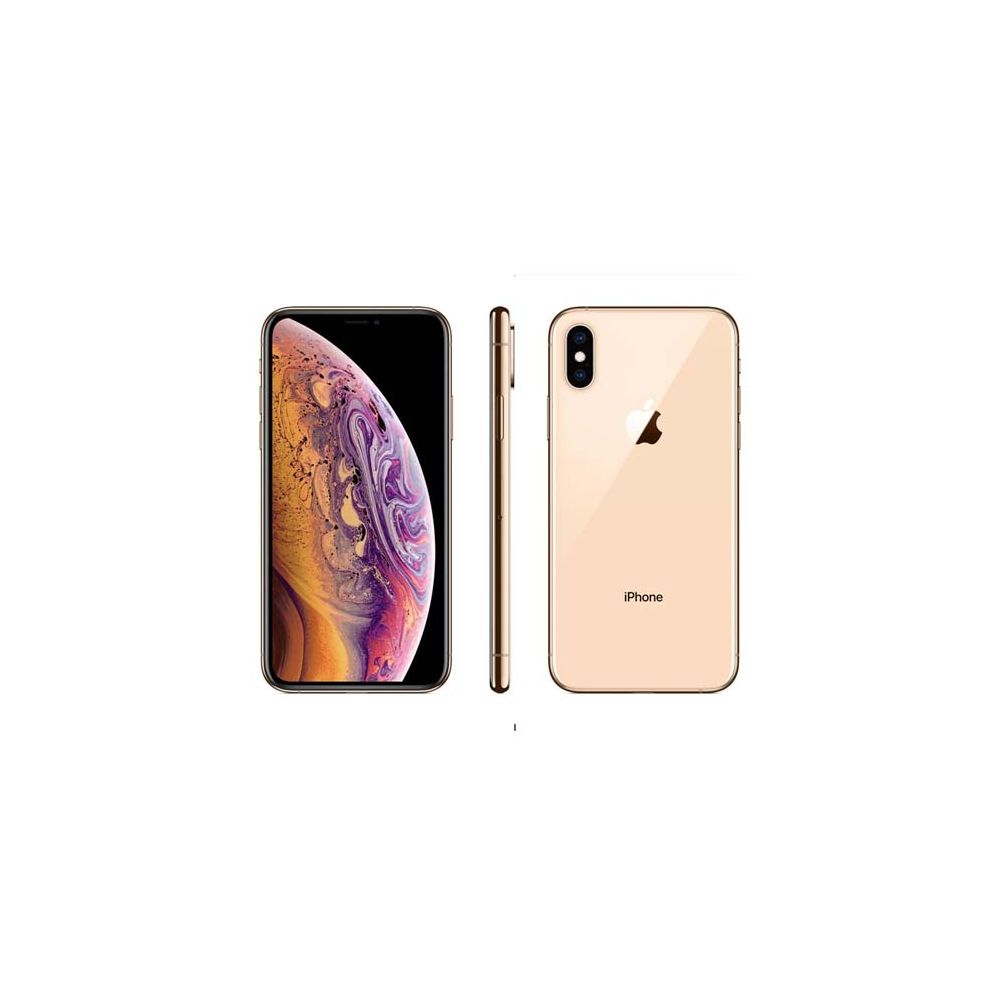アイホンXS 64Gb Smartphone Apple iPhone XS 64GB iOS 12 - Dourado | Schumann
